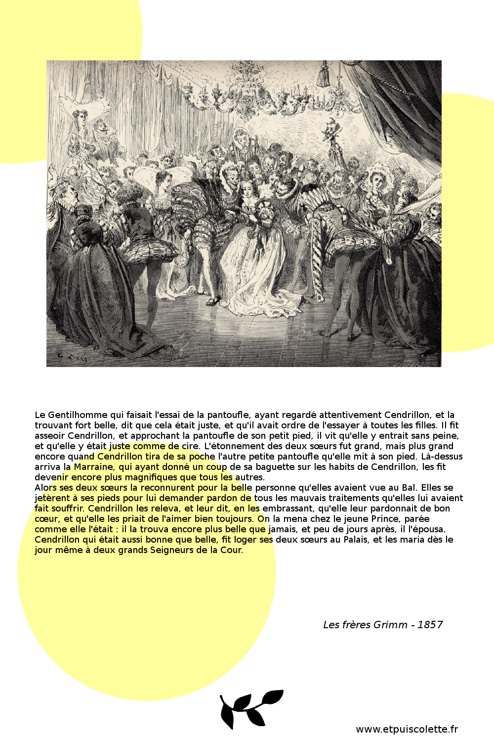 Cendrillon de Grimm version Colette - page 4